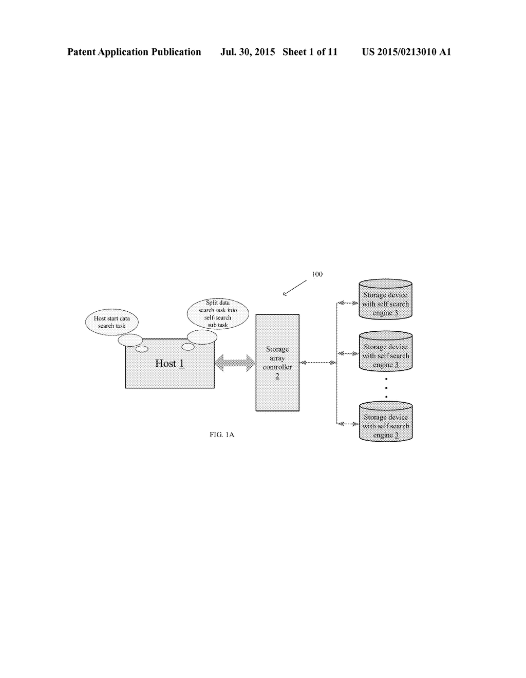 STORAGE SYSTEM WITH DISTRIBUTED DATA SEARCHING - diagram, schematic, and image 02