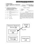 Automatically Identifying Authorized Signatories from an Organization for     Executing an Electronic Document diagram and image