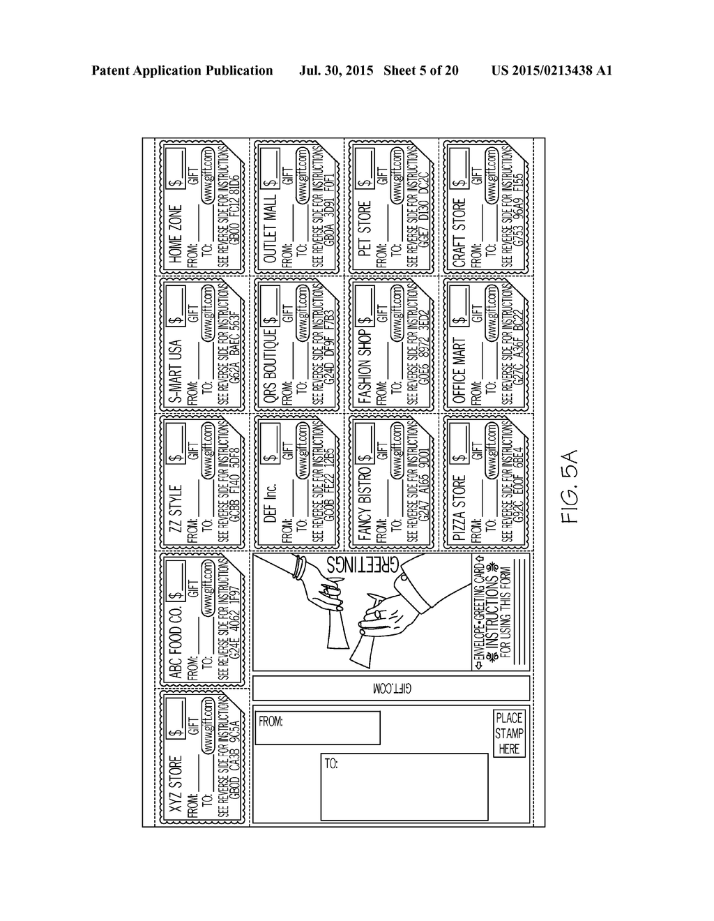 SYSTEM AND METHOD FOR DISTRIBUTING GIFT CARDS AND ADVERTISING - diagram, schematic, and image 06