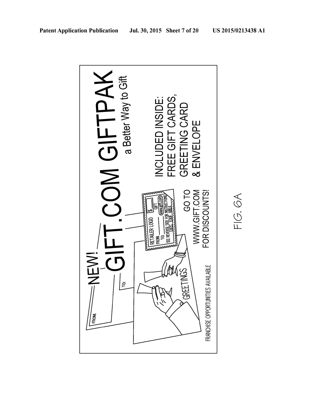 SYSTEM AND METHOD FOR DISTRIBUTING GIFT CARDS AND ADVERTISING - diagram, schematic, and image 08