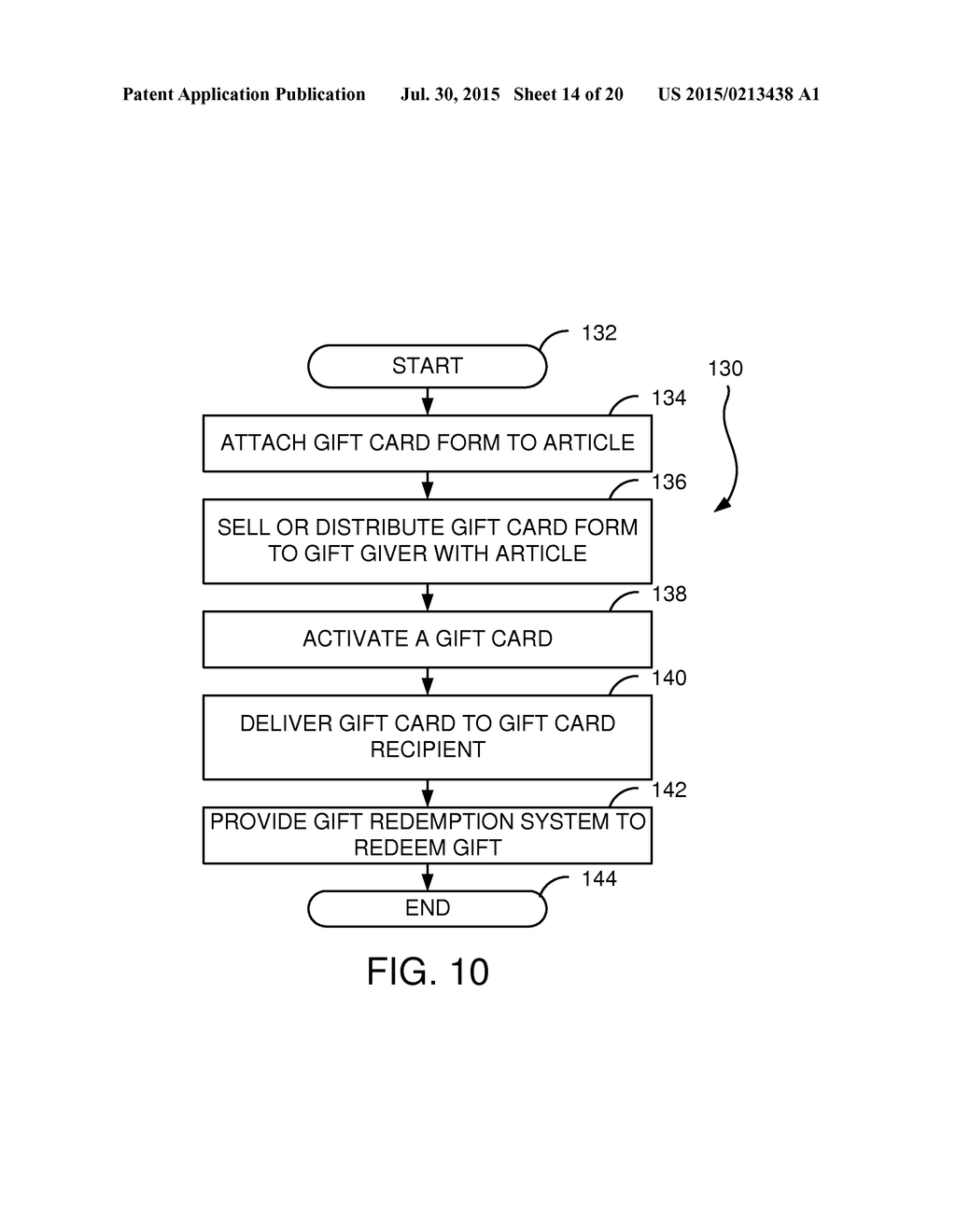 SYSTEM AND METHOD FOR DISTRIBUTING GIFT CARDS AND ADVERTISING - diagram, schematic, and image 15