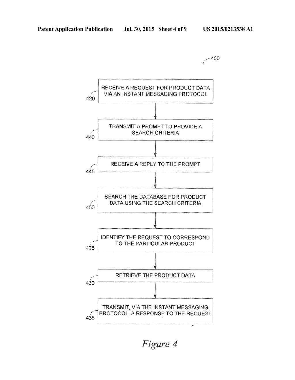 INSTANT MESSAGING ROBOT TO PROVIDE PRODUCT INFORMATION - diagram, schematic, and image 05