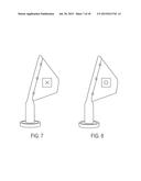 DETACHABLE VEHICLE-MOUNTED BANNER ASSEMBLY HAVING IMPROVED DISPLAY AND     MOUNTING FEATURES diagram and image