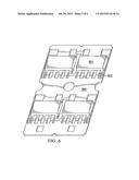 SEMICONDUCTOR DEVICE HAVING LEADFRAME WITH PRESSURE-ABSORBING PAD STRAPS diagram and image