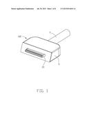 CABLE CONNECTOR ASSEMBLY WITH A SHORTER SIZE AND METHOD OF ASSEMBLING THE     SAME diagram and image