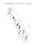 CABLE CONNECTOR ASSEMBLY WITH A SHORTER SIZE AND METHOD OF ASSEMBLING THE     SAME diagram and image