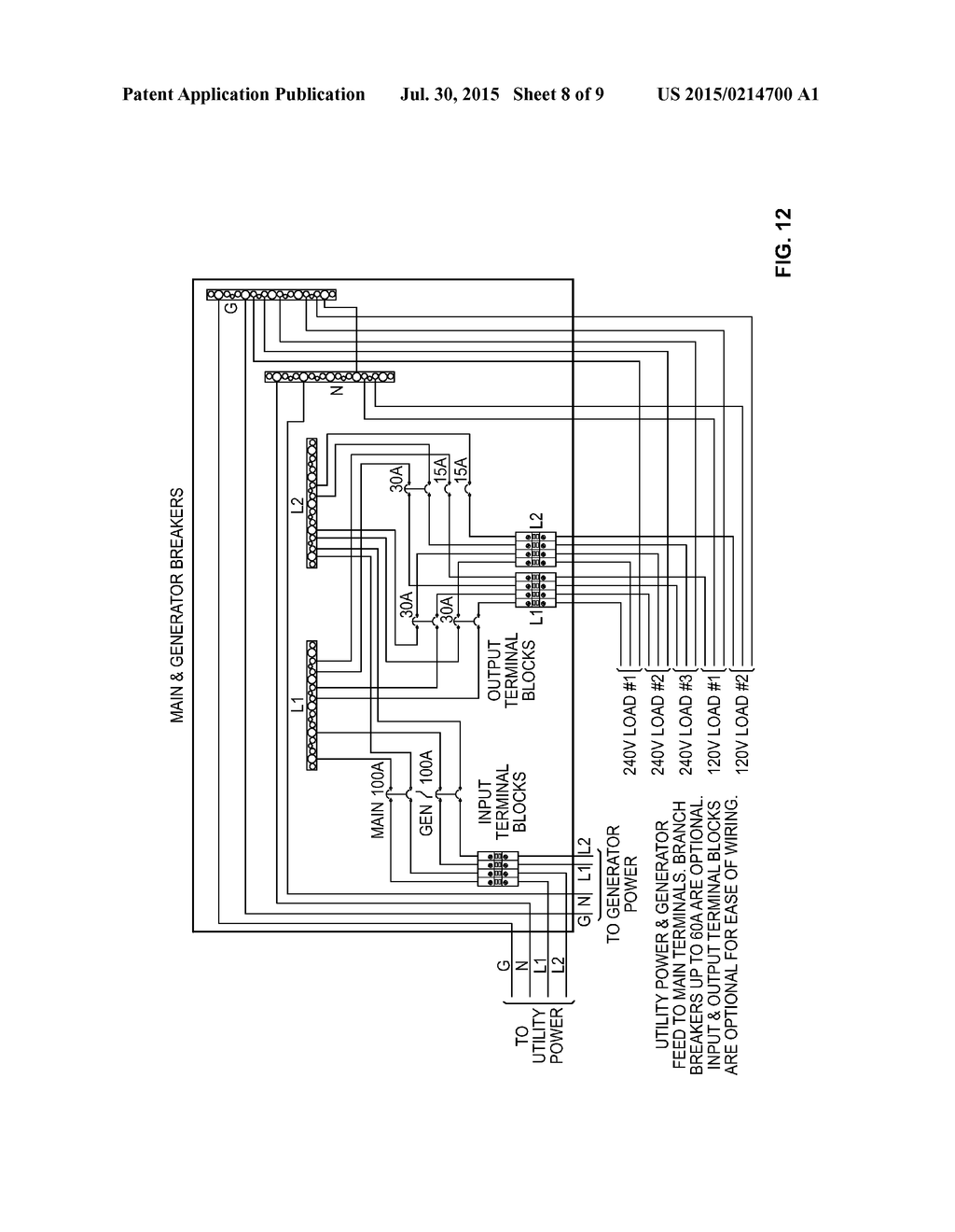 AC CIRCUIT BREAKER PANELS AND TELECOMMUNICATIONS EQUIPMENT CABINETS HAVING     AC CIRCUIT BREAKER PANELS - diagram, schematic, and image 09