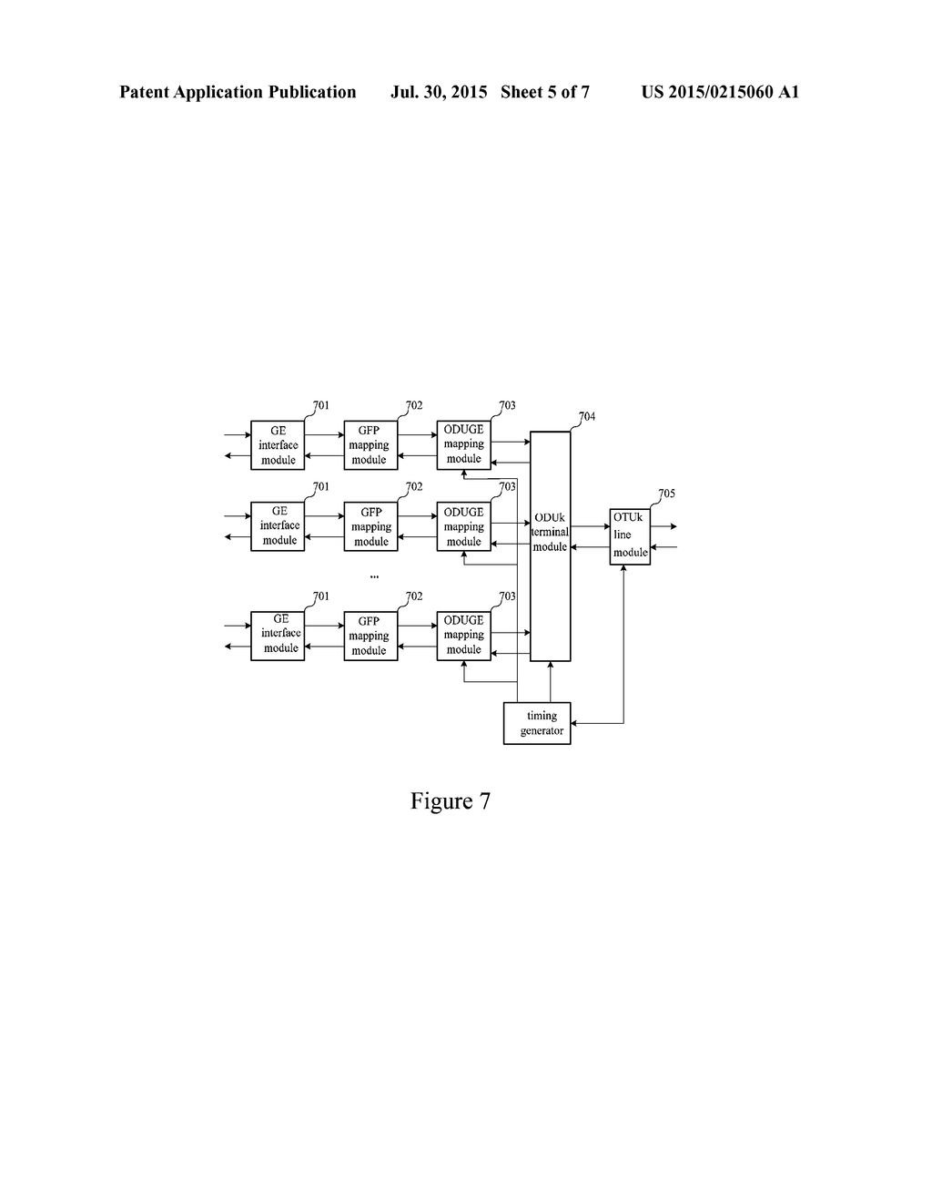 Method and Apparatus for Transmitting a Signal in Optical Transport     Network - diagram, schematic, and image 06