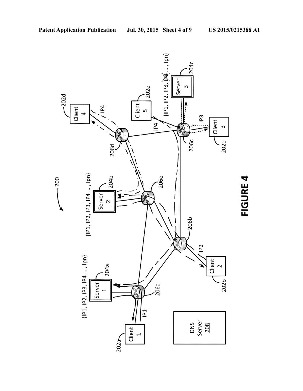 ANYCAST BASED, WIDE AREA DISTRIBUTED MAPPING AND LOAD BALANCING SYSTEM - diagram, schematic, and image 05