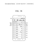 TERMINAL DEVICE AND CONTENT DISPLAYING METHOD THEREOF, SERVER AND     CONTROLLING METHOD THEREOF diagram and image