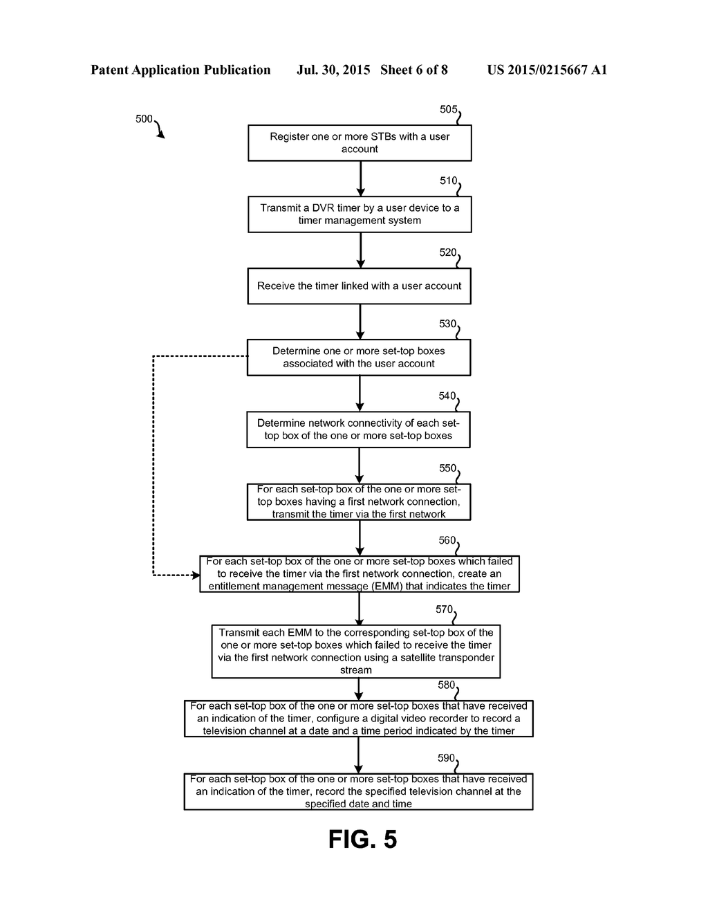 TIMER DISTRIBUTION ACROSS MULTIPLE CLIENT DEVICES - diagram, schematic, and image 07