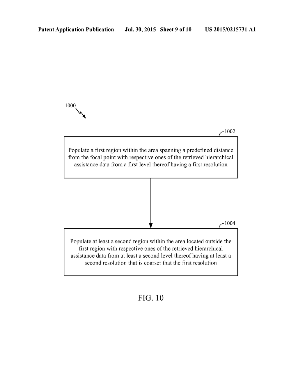 METHOD AND APPARATUS FOR HIERARCHICAL MAP TILING - diagram, schematic, and image 10