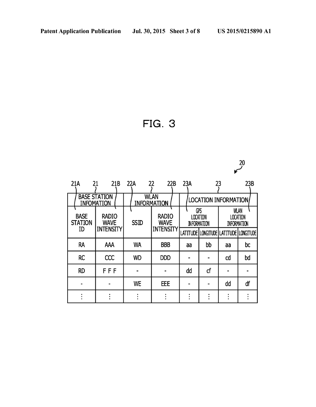 WIRELESS TERMINAL DEVICE AND METHOD FOR OUTPUTTING LOCATION INFORMATION - diagram, schematic, and image 04