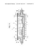 ELECTRONIC EQUIPMENT COOLING DEVICE AND POWER CONVERTER HAVING ELECTRONIC     EQUIPMENT COOLING DEVICE diagram and image