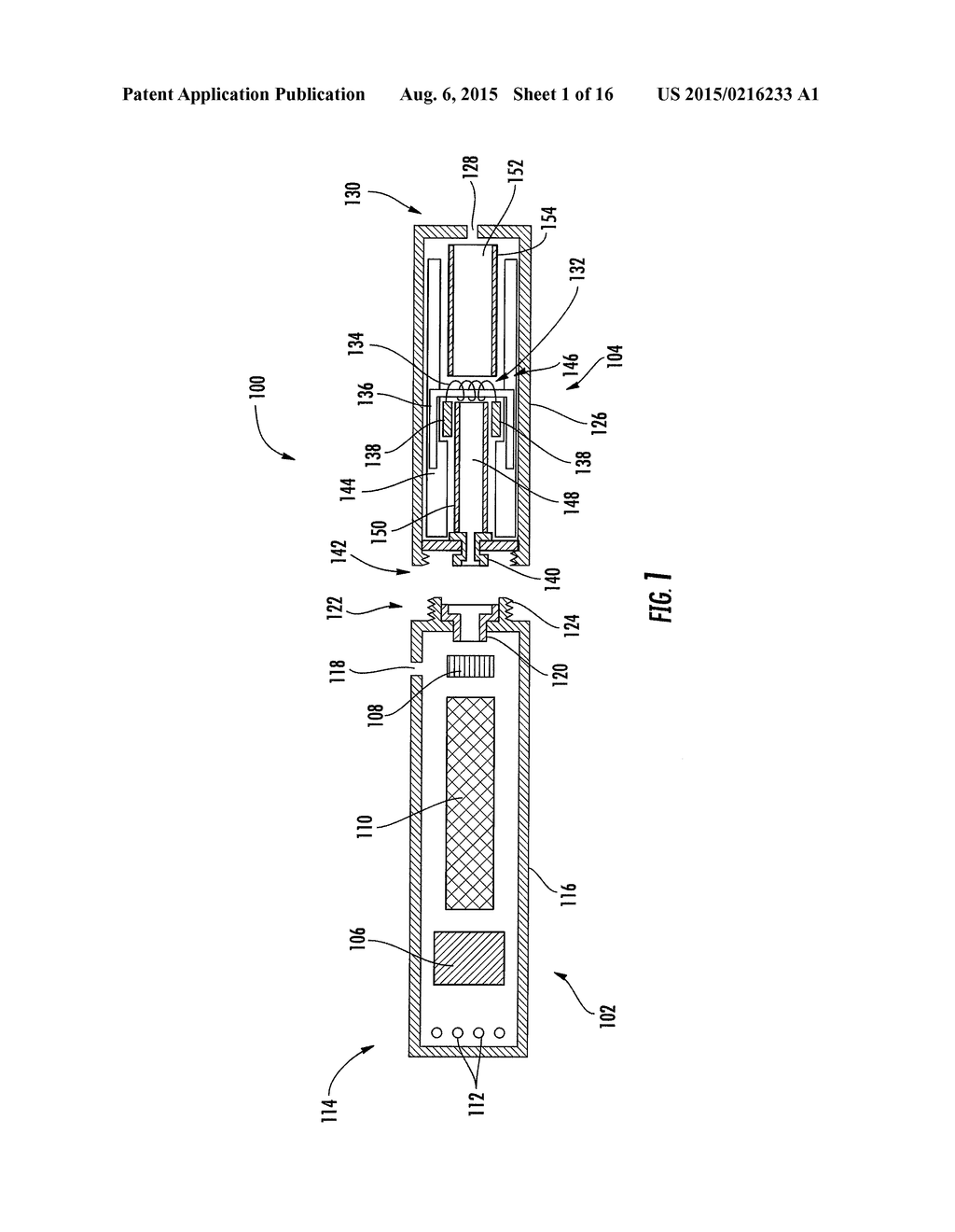 Aerosol Delivery Device With an Illuminated Outer Surface and Related     Method - diagram, schematic, and image 02