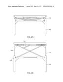 VERTICAL HEIGHT WORK SURFACE ADJUSTMENT APPARATUS diagram and image