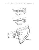 REFILLABLE, FLEXIBLE DISPENSER WITH HANDLE FOR STACKED MOIST WIPES diagram and image