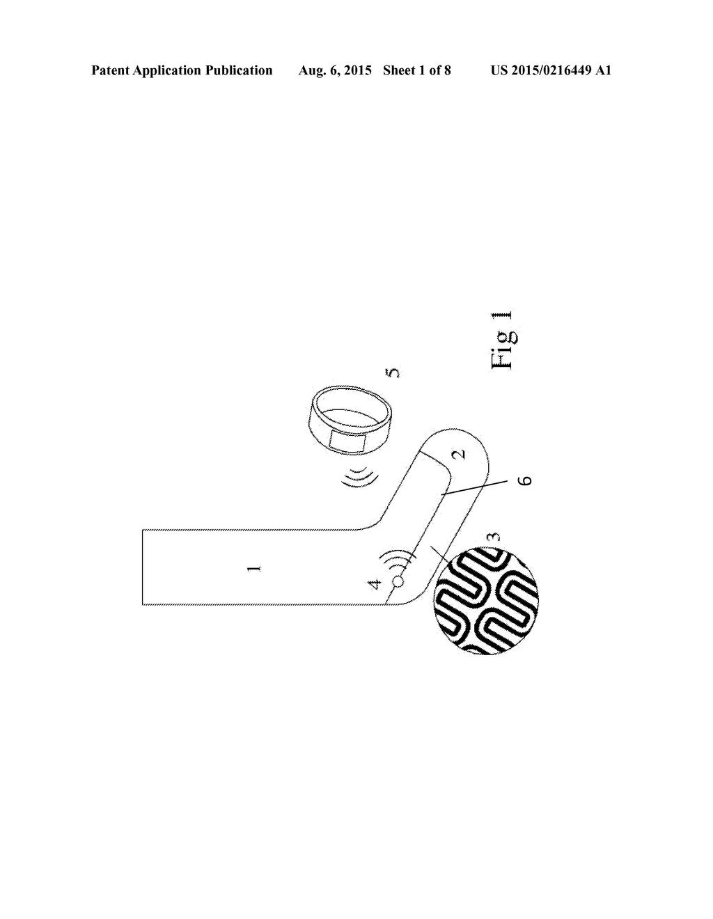 APPLIANCE FOR PEOPLE WITH REDUCED SENSE OF TOUCH OR DISABLED PEOPLE - diagram, schematic, and image 02