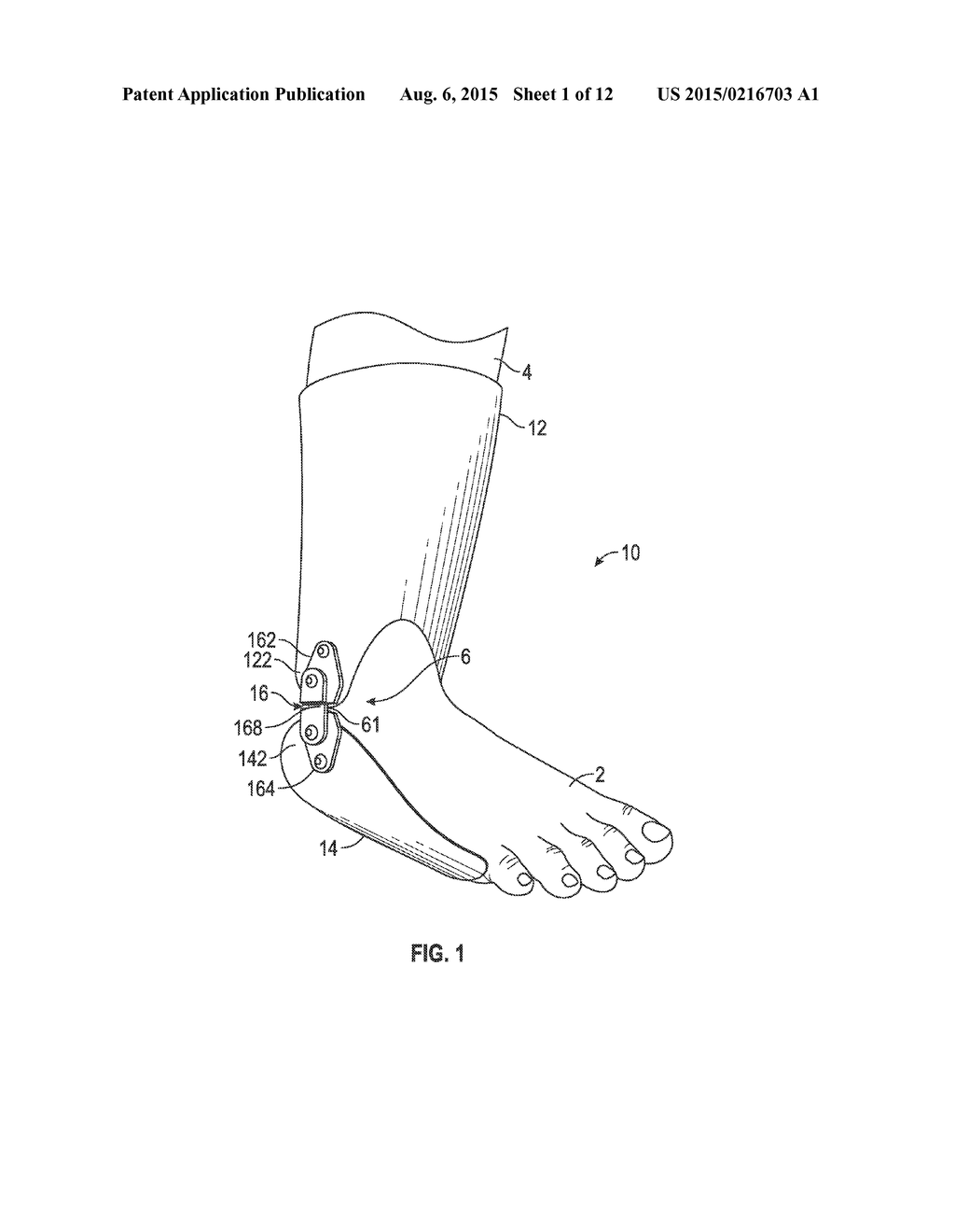 ANKLE FLEXIBLE SUPPORT SYSTEM - diagram, schematic, and image 02