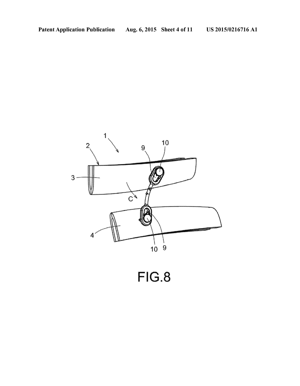 MANDIBULAR ADVANCEMENT DEVICE, AND A METHOD AND KIT FOR PREPARING SAID     DEVICE - diagram, schematic, and image 05