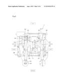 MASSAGE DEVICE AND CHAIR-TYPE MASSAGE APPARATUS EQUIPPED WITH THE MASSAGE     DEVICE diagram and image