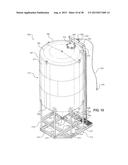 VERTICAL TANK TRANSPORT SYSTEMS AND RELATED METHODS diagram and image