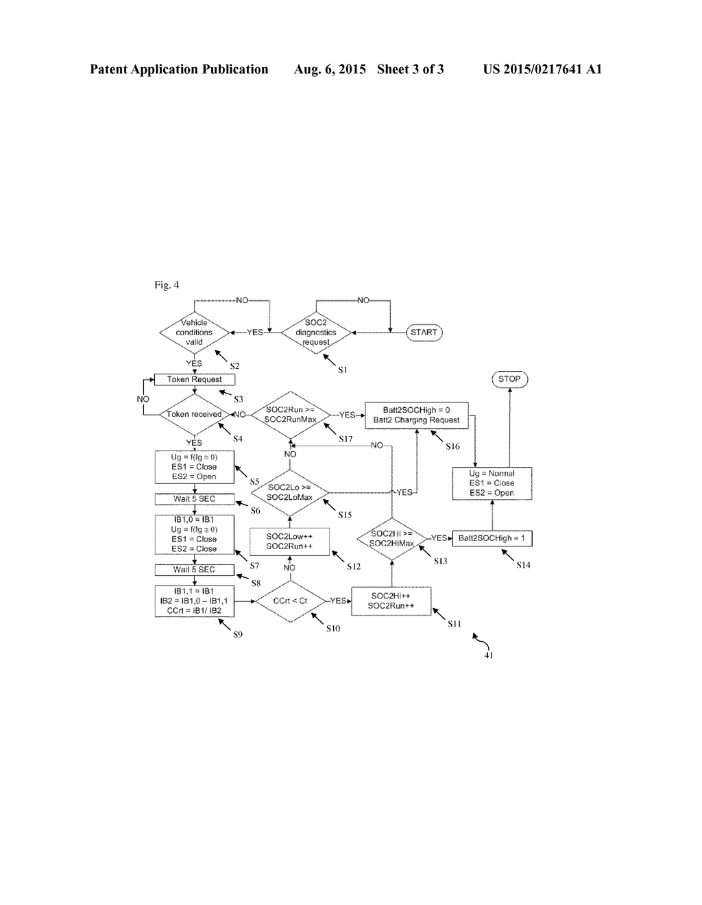 METHOD FOR CONTROLLING AN ELECTRICAL SYSTEM IN A VEHICLE - diagram, schematic, and image 04