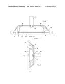 Apparatus For Holding An Electronic Device On A Golf Cart diagram and image