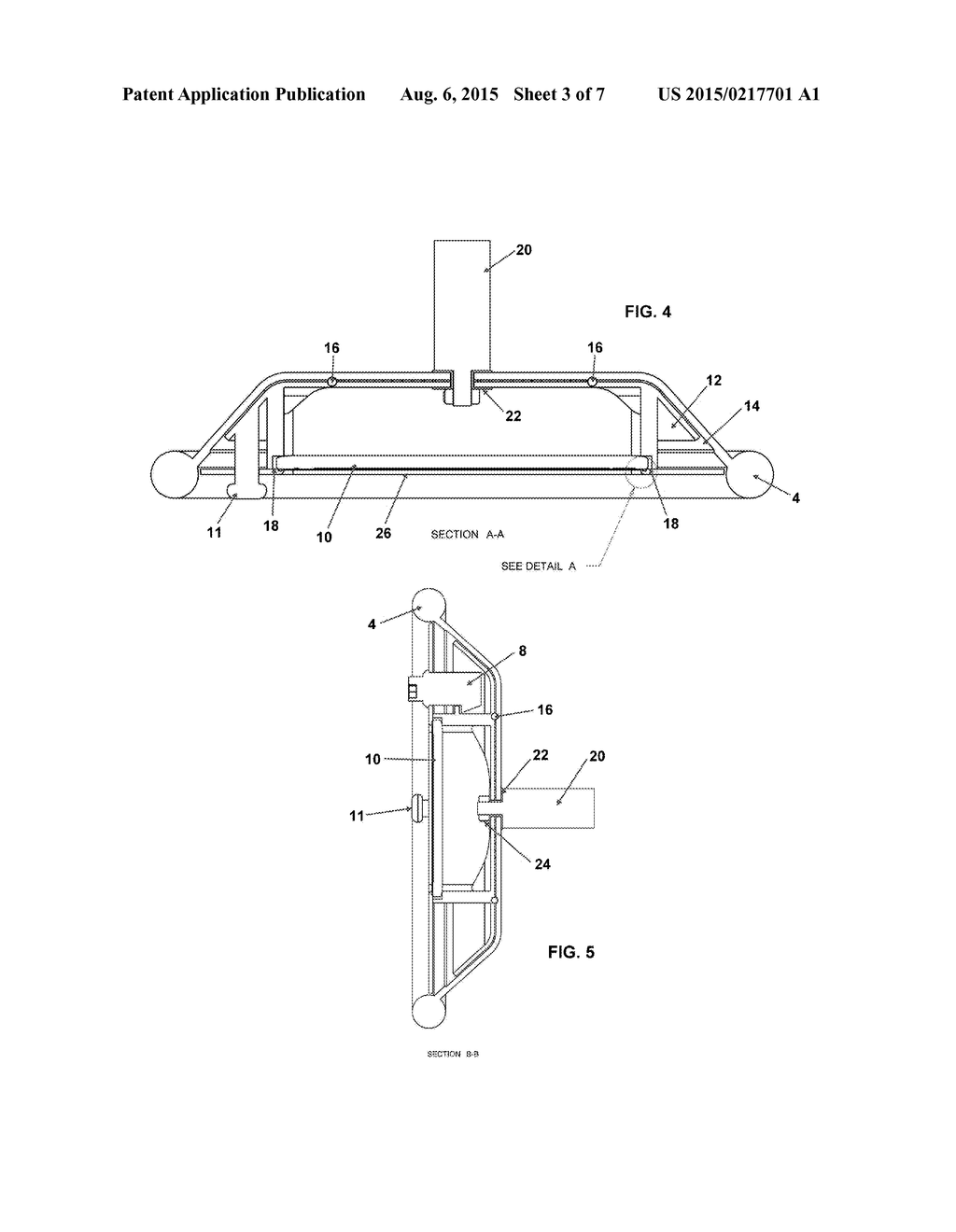 Apparatus For Holding An Electronic Device On A Golf Cart - diagram, schematic, and image 04