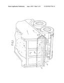 APPARATUS FOR COLLECTION OF DEBRIS ESCAPING AROUND A VEHICLE TAILGATE diagram and image