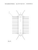 PAPER FOLDING METHOD AND DEVICE FOR MANUFACTURING FILTER CARTRIDGES diagram and image