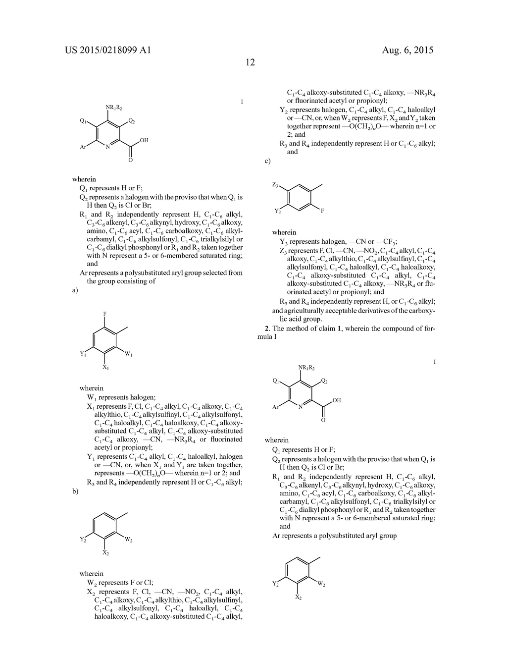 METHODS FOR CONTROL OF AQUATIC WEEDS USING HERBICIDAL     4-AMINO-3-CHLORO-6-(4-CHLORO-2-FLUORO-3-METHOXYPHENYL)PYRIDINE-2-CARBOXYL-    IC ACIDS - diagram, schematic, and image 13