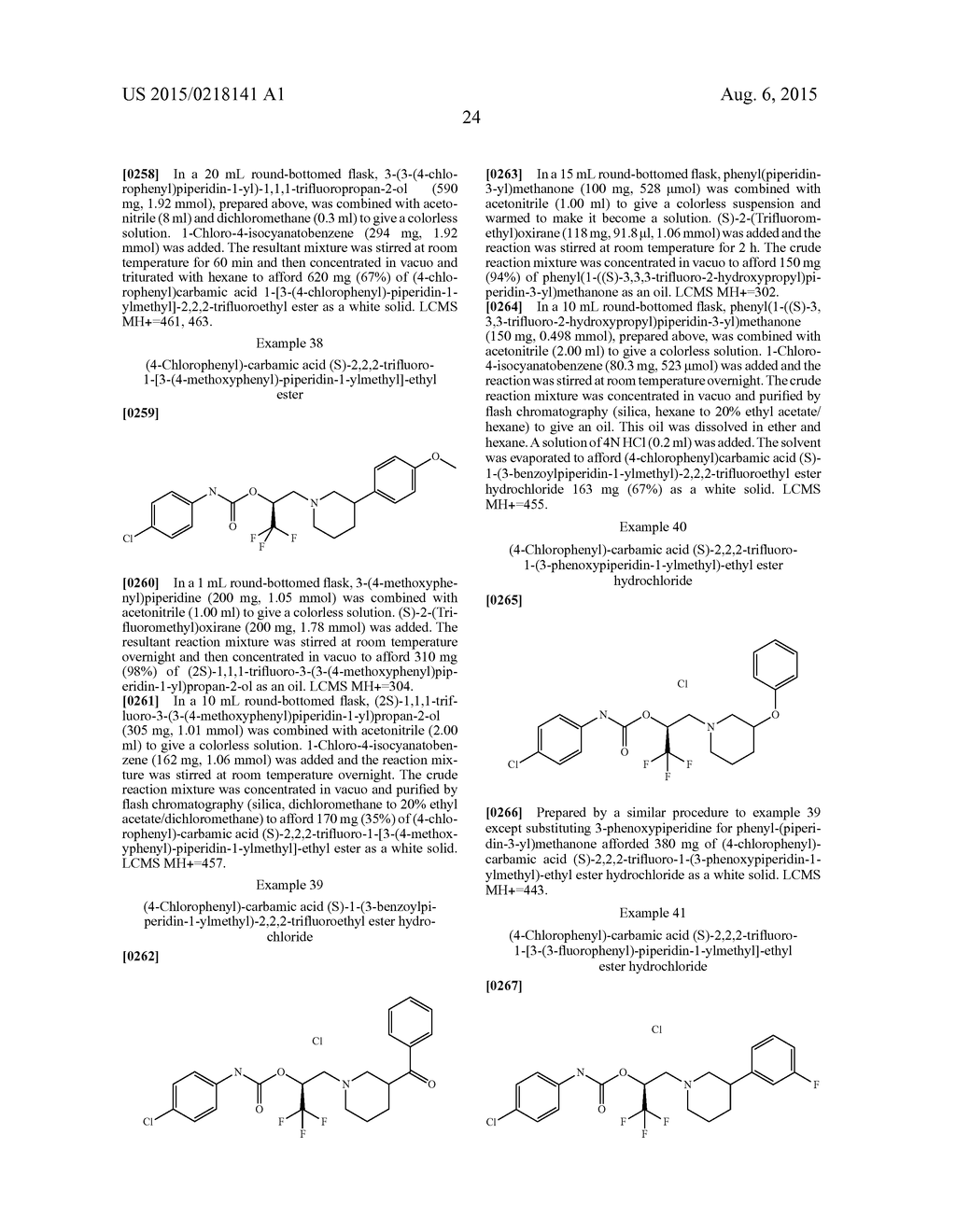 SUBSTITUTED CARBAMATE COMPOUNDS - diagram, schematic, and image 25