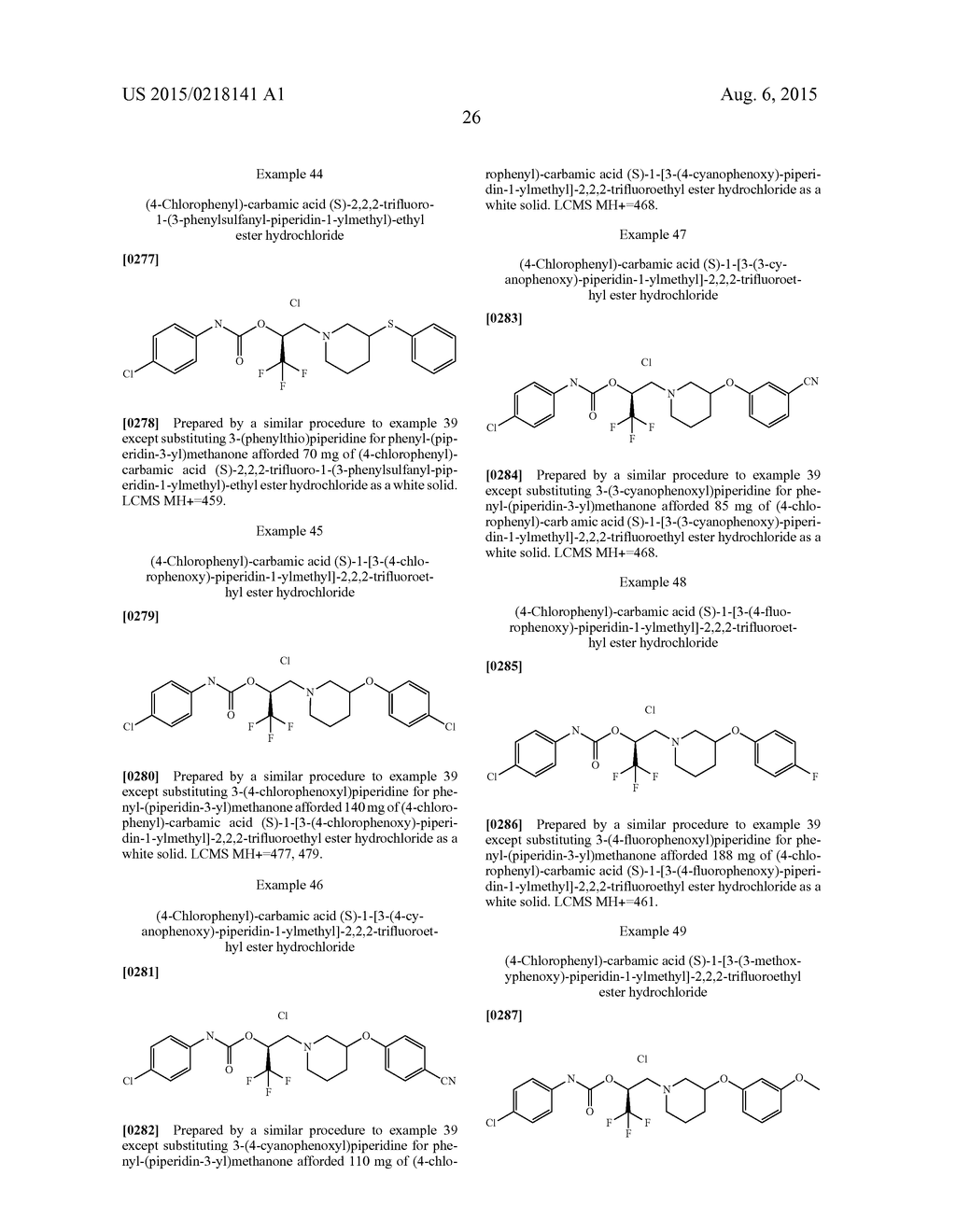 SUBSTITUTED CARBAMATE COMPOUNDS - diagram, schematic, and image 27