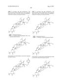 Derivatives of Betulin diagram and image