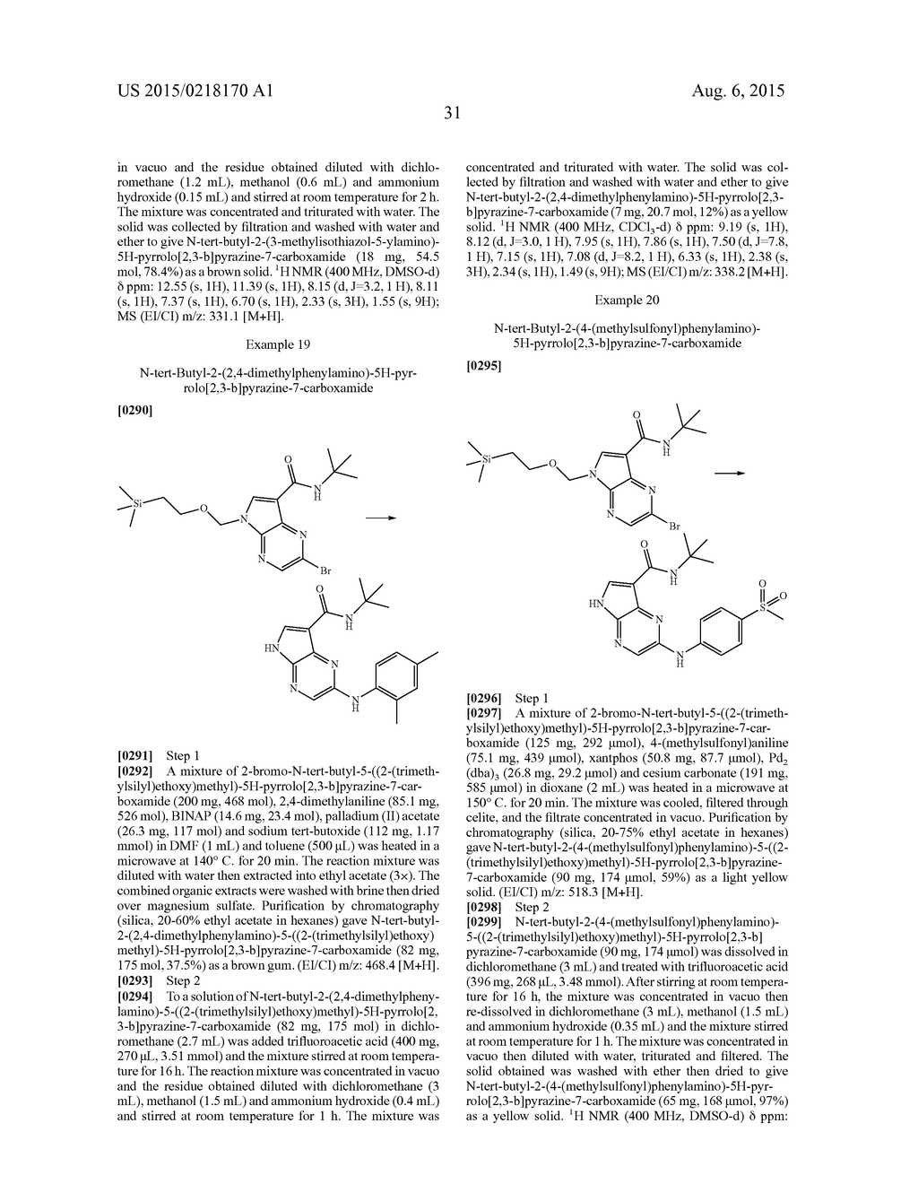 PYRROLO[2,3-B]PYRAZINES AS SYK INHIBITORS - diagram, schematic, and image 32