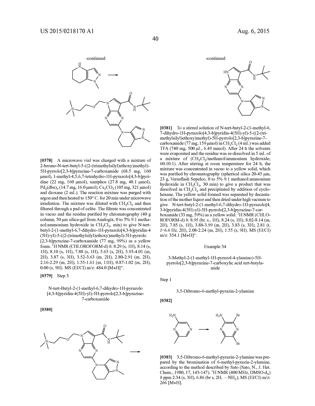 PYRROLO[2,3-B]PYRAZINES AS SYK INHIBITORS - diagram, schematic, and image 41