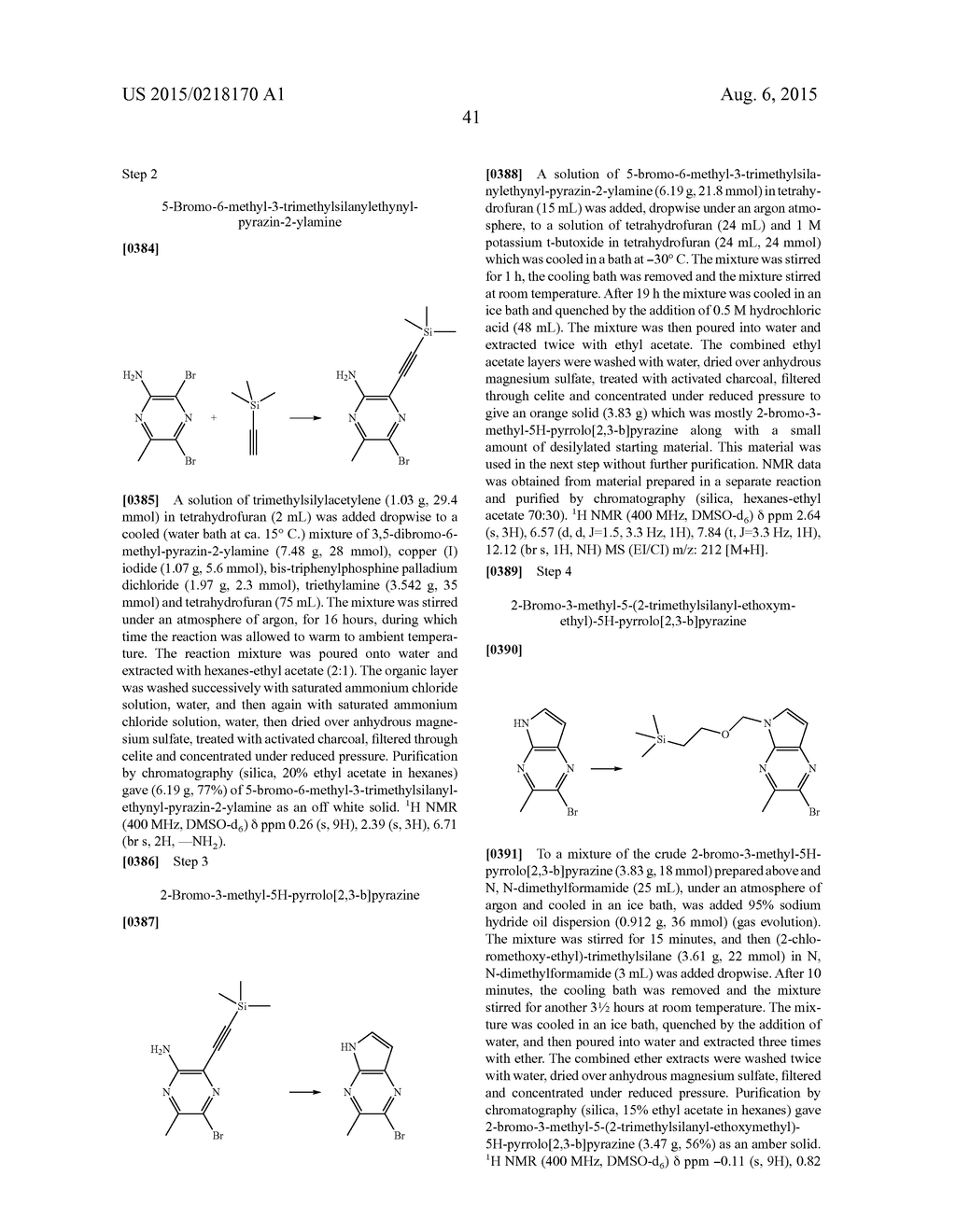 PYRROLO[2,3-B]PYRAZINES AS SYK INHIBITORS - diagram, schematic, and image 42