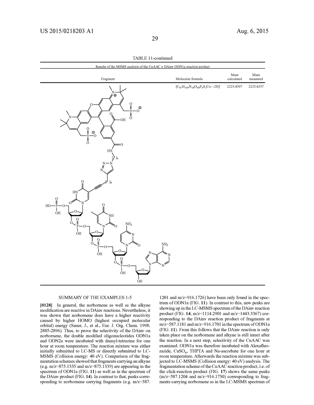 MULTIPLE ORTHOGONAL LABELLING OF OLIGONUCLEOTIDES - diagram, schematic, and image 45