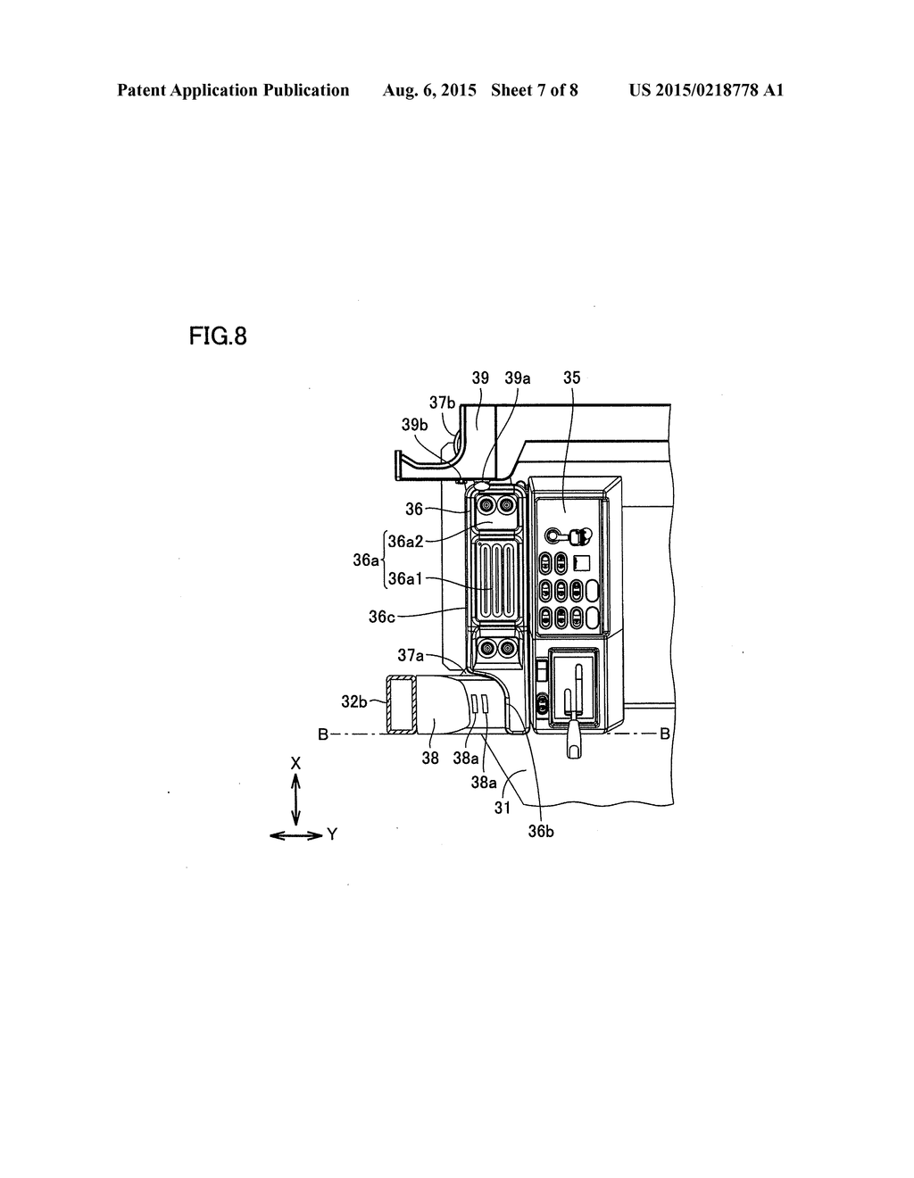 Cab for Construction Machine and Construction Machine - diagram, schematic, and image 08