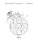 DEVICE FOR THE TRANSFER OF HEAT BETWEEN A LUBRICATION PIPE AND A     TURBOMACHINE BLADE PITCH ACTUATOR CONTROL HYDRAULIC PIPE diagram and image