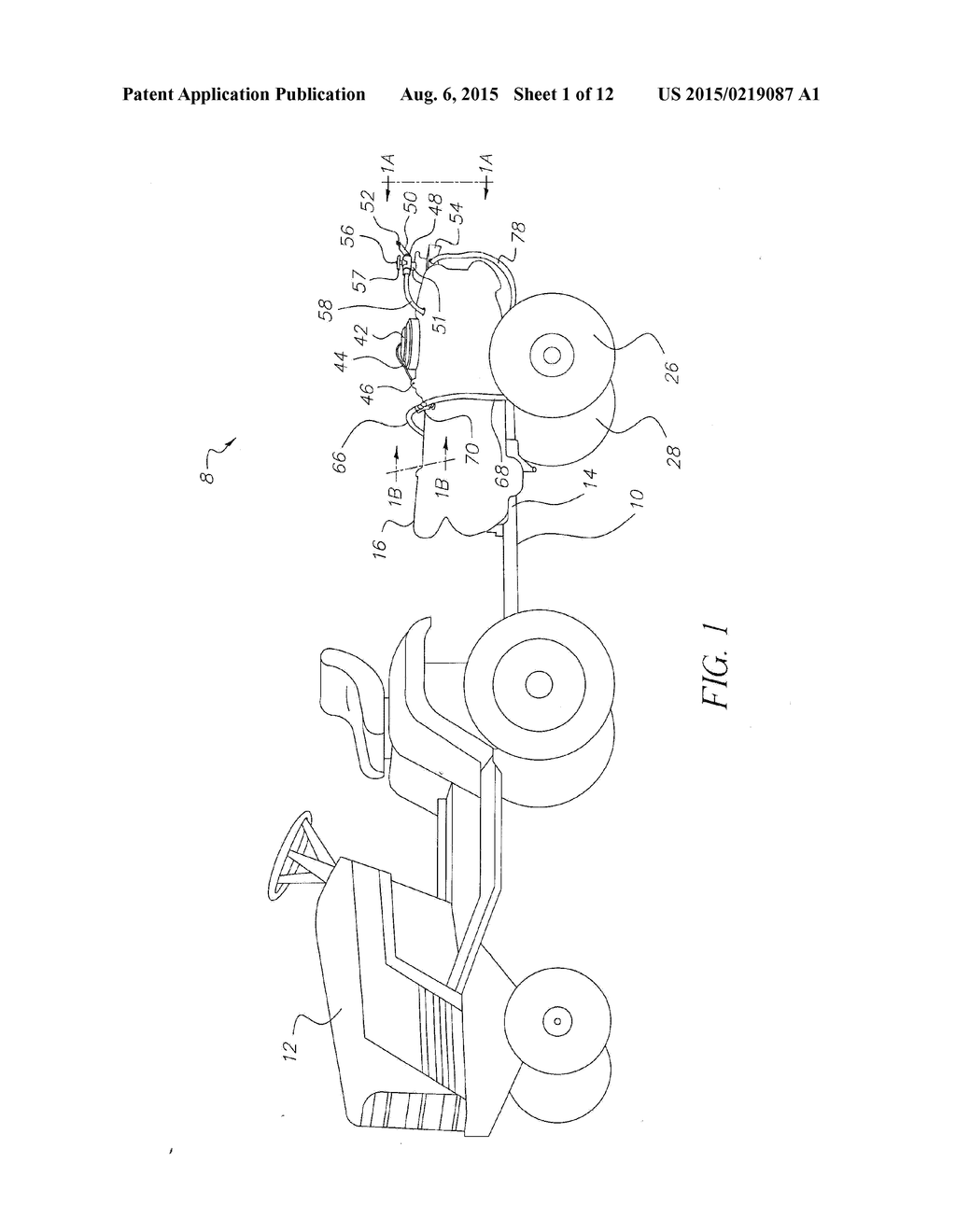 PERISTALTIC PUMP AND TRAILER MOUNTED SELF PUMPING SPRAYER SYSTEM     INCORPORATING SAME - diagram, schematic, and image 02