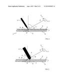 TOUCHSCREEN DEVICE WITH PARALLAX ERROR COMPENSATION diagram and image