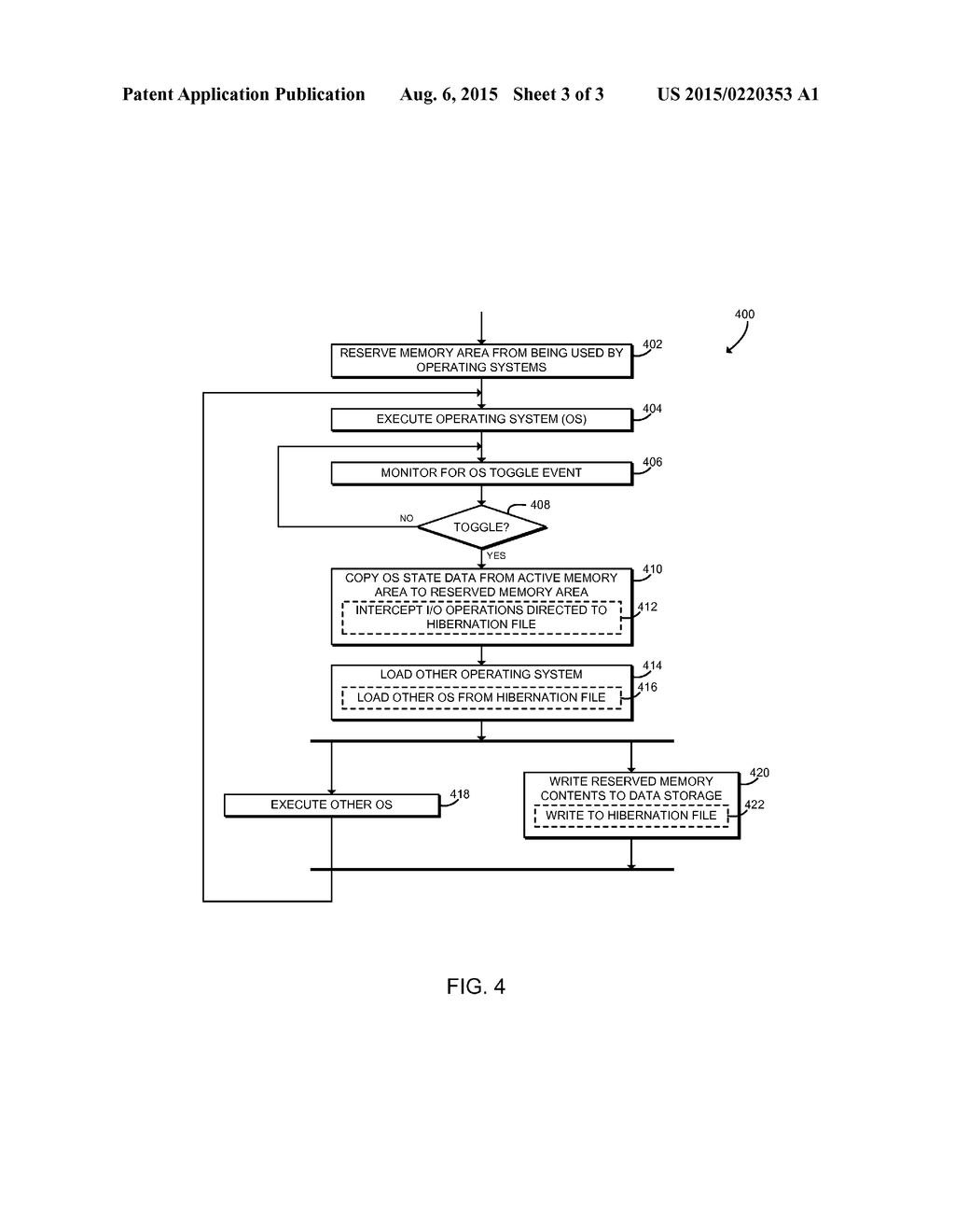 TECHNOLOGIES FOR OPERATING SYSTEM TRANSITIONS IN MULTIPLE-OPERATING-SYSTEM     ENVIRONMENTS - diagram, schematic, and image 04