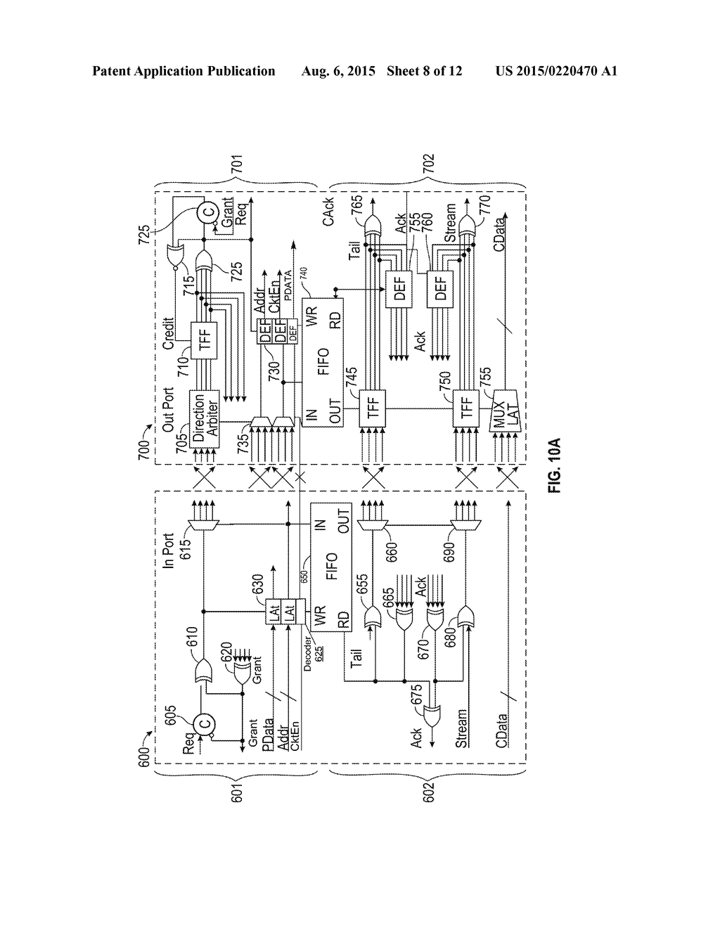 METHOD, APPARATUS AND SYSTEM FOR A SOURCE-SYNCHRONOUS CIRCUIT-SWITCHED     NETWORK ON A CHIP (NOC) - diagram, schematic, and image 09