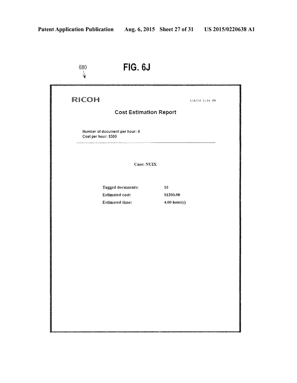 ELECTRONIC DOCUMENT RETRIEVAL AND REPORTING USING INTELLIGENT ADVANCED     SEARCHING - diagram, schematic, and image 28