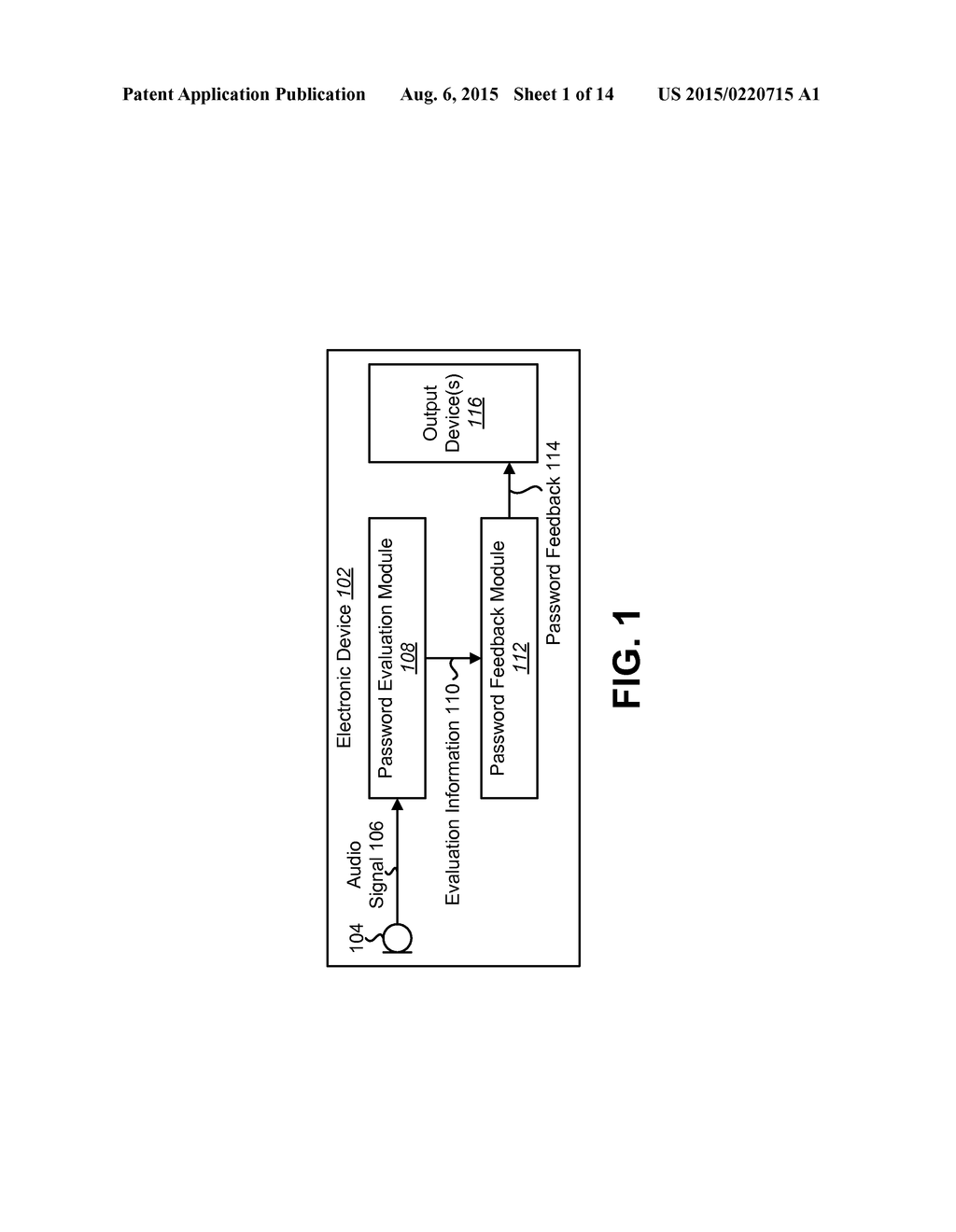 SYSTEMS AND METHODS FOR EVALUATING STRENGTH OF AN AUDIO PASSWORD - diagram, schematic, and image 02