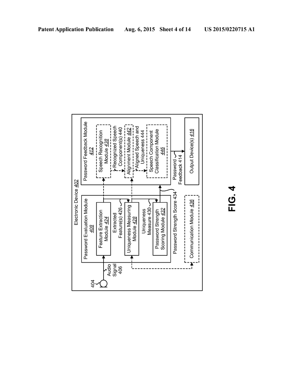 SYSTEMS AND METHODS FOR EVALUATING STRENGTH OF AN AUDIO PASSWORD - diagram, schematic, and image 05