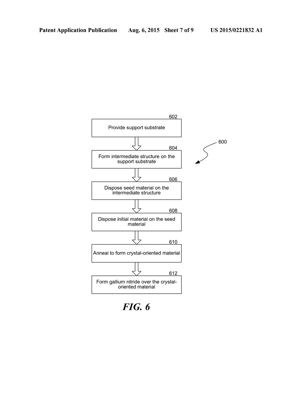 GALLIUM NITRIDE WAFER SUBSTRATE FOR SOLID STATE LIGHTING DEVICES, AND     ASSOCIATED SYSTEMS AND METHODS - diagram, schematic, and image 08