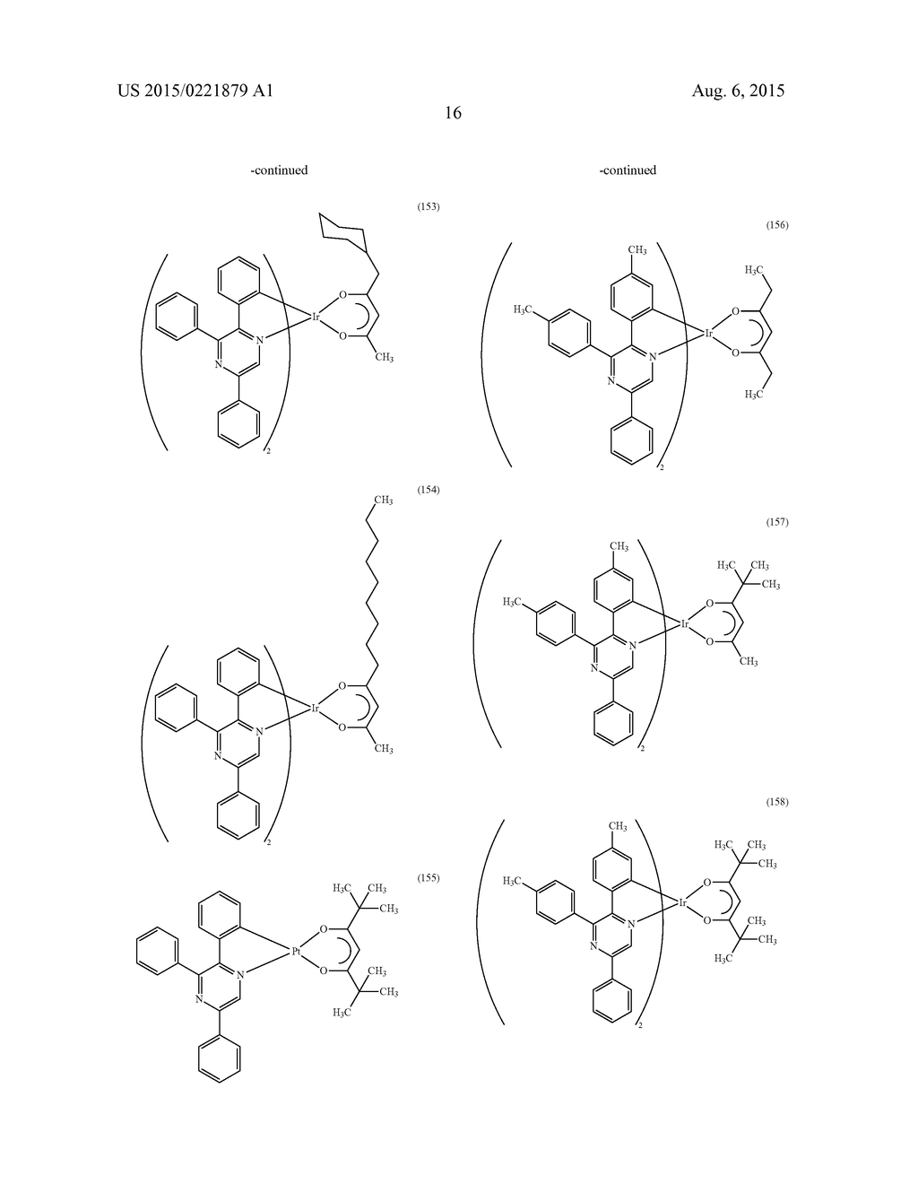 Organometallic Complex, Composition and Light Emitting Element Including     the Organometallic Complex - diagram, schematic, and image 33